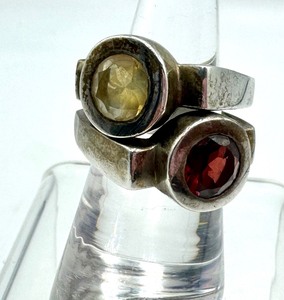 lot 59 image: Pair of Sterling Silver Rings