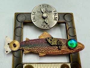 lot 48 image: Fun and Whimsical Fish Pin