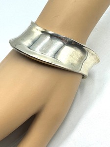 lot 41A image: Beautiful Sterling Silver Cuff Bracelet