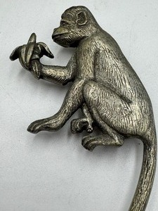 lot 76 image: Pewter Monkey Pin