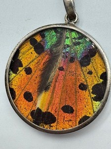 lot 115 image: Monarch Wings Pendant