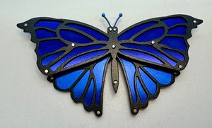 lot 157 image: E. Douglas Wunder Butterfly Brooch