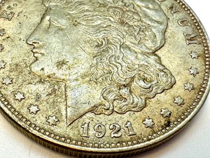 lot 166 image: United States 1921 Morgan Silver Dollar Coin
