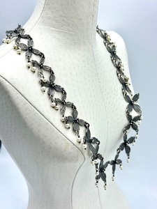 lot 200 image: Celia Landman Sterling Silver Necklace