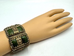 lot 202 image: Vintage Chinese Panel Bracelet