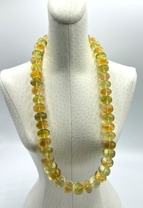 lot 180 image: Faceted Beaded Necklace