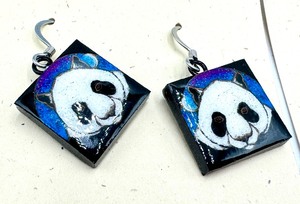 lot 188 image: Four Pairs of On he Wild Side Earrings, New