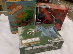 lot 336 image: Dinosaur Toys...