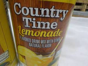 lot 357 image: 2 x 5 lb. 2.5 oz Country Time Lemonade Mix - Jan 2025