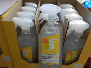 lot 381 image: 12 x 28 oz Spray Bottles Boulder Clean Disinfectant Cleaner