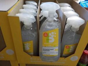 lot 383 image: 12 x 28 oz Spray Bottles Boulder Clean Disinfectant Cleaner