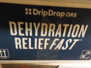 lot 426 image: 100 packets Drip Drops Dehydration Relief Fast Lemon
