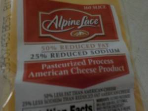 lot 452 image: 5 lb. Alpine Lace American Cheese Refrigerated Slices Best By 10112022
