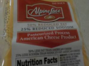 lot 453 image: 5 lb. Alpine Lace American Cheese Refrigerated Slices Best By 10112022