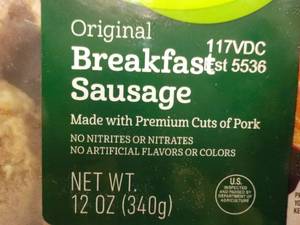 lot 466 image: E 8 x 12 oz Frozen Pkgs Breakfast Sausage Patties