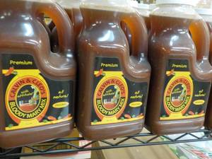 lot 496 image: 3 Jugs Calvin and Cleos Bloody Mary Mix