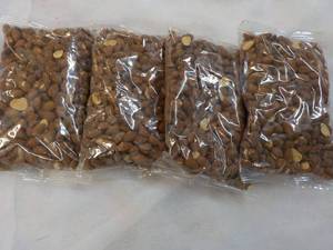 lot 518 image: 4 x 16 oz Bags Whole Almonds Roasted No Salt