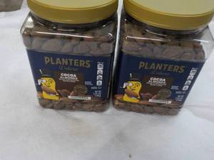 lot 526 image: 2 x 2 lb. 5 oz Planters Deluxe Cocoa Almonds