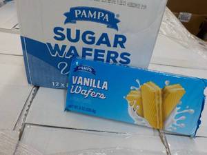 lot 540 image: 12 x 8 oz Pampa Vanilla Wafers best date 112523