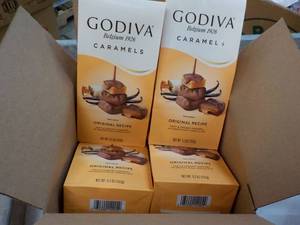 lot 549 image: 6 x 5.3 oz Godiva Caramels...
