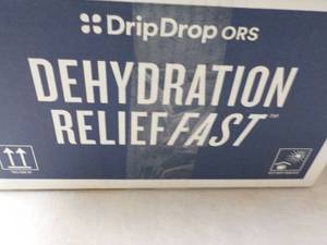 lot 66 image: 100 packets Drip Drops Dehydration Relief Fast Lemon