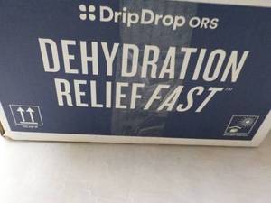 lot 69 image: 100 packets Drip Drops Dehydration Relief Fast Lemon