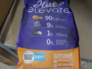 lot 88 image: 20 lb. Bag Halo Evevate Puppy Food...