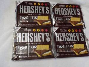 lot 144 image: 4 - 6 packs Hersheys Full Size Candy Bars