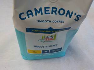 lot 147 image: Camerons Woods and Water Whole Bean Light Roast Coffee