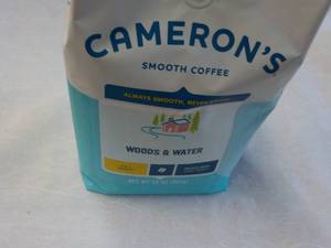 lot 148 image: Camerons Woods and Water Whole Bean Light Roast Coffee