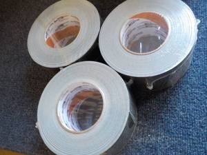 lot 159 image: 3 Shurtape Cloth Industrial 2.4 x 7 Duct Tape 3 x 60 years