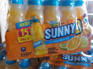 lot 219 image: 15 packs 11.3 oz Sunny D Tangy Original