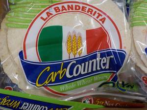 lot 271 image: 12 x 8 ct La Banderita Whole Wheat Wraps best date 11 182023