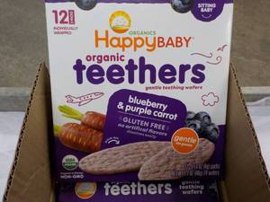 lot 298 image: 6 x 12 each Happy Baby Teethers best date 112023