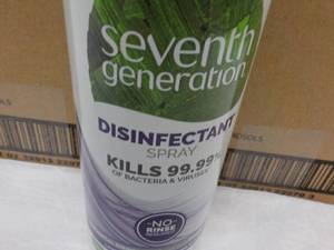 lot 373 image: 16 x 13.9 oz Can Seventh Generation Disinfectant Spray