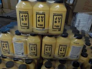 lot 552 image: Lot of 3 - 12 oz Just Eggs refrigerated plant based egg bottle ready to cook  Dated Nov. 2023