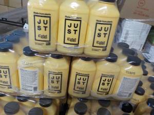 lot 557 image: Lot of 3 - 12 oz Just Eggs refrigerated plant based egg bottle ready to cook  Dated Nov. 2023
