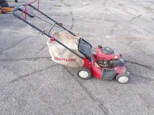 Craftsman Mower with Bagger