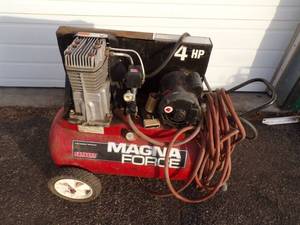 Red Air Compressor