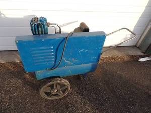 Blue Air Compressor