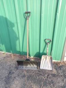 Pair of Snow Shovels