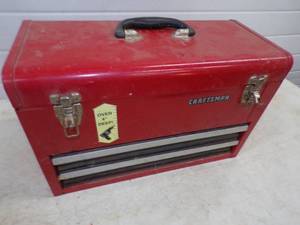 Craftsman Tool Box with Tools