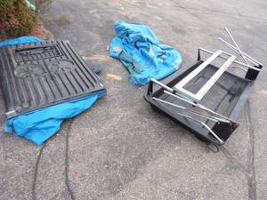 Portable Fish House Parts Lot
