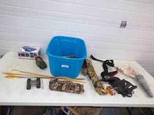 Shotgun Shell Holders and hunting supplies with some ammunition