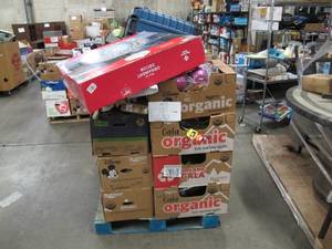 lot 126 image: Pallet of Store Overstock Store and Ecommerce Product and Returns