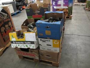 lot 129 image: Pallet of UNTESTED Power Tool Items - Nailers, Staplers, Strappers, etc.