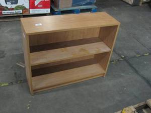 lot 133 image: USED OFFICE EQUIPMENT - Two Shelf Book Shelf