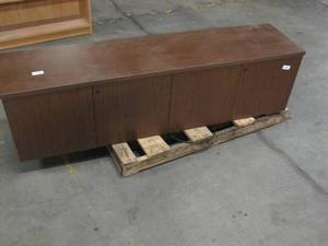 lot 134 image: USED OFFICE EQUIPMENT - Floating 2 Door Cabinet