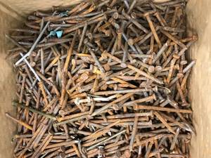 ASSORTED BOX OF NAILS