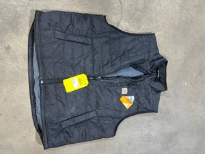lot 17 image: Carhartt Mens XXL Black Cordura Nylon Gilliam Vest &nbspCustomer Returns See Pictures